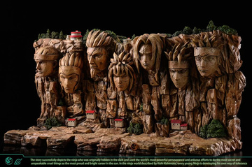 Uzumaki Naruto, Hatake Kakashi, Tsunade, Namikaze Minato, Hiruzen Sarutobi, Senju Hashirama, Tobirama Senju (The Hokage Rock), Boruto: Naruto The Movie, Individual sculptor, Pre-Painted, 1/8
